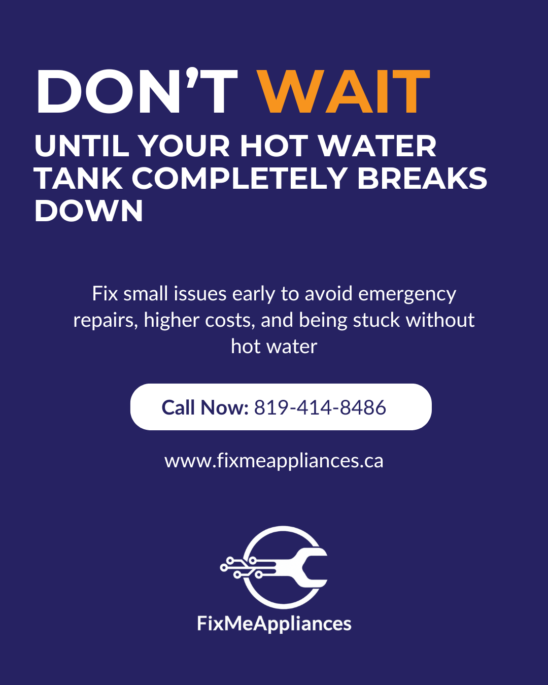 same day hot water heater repair