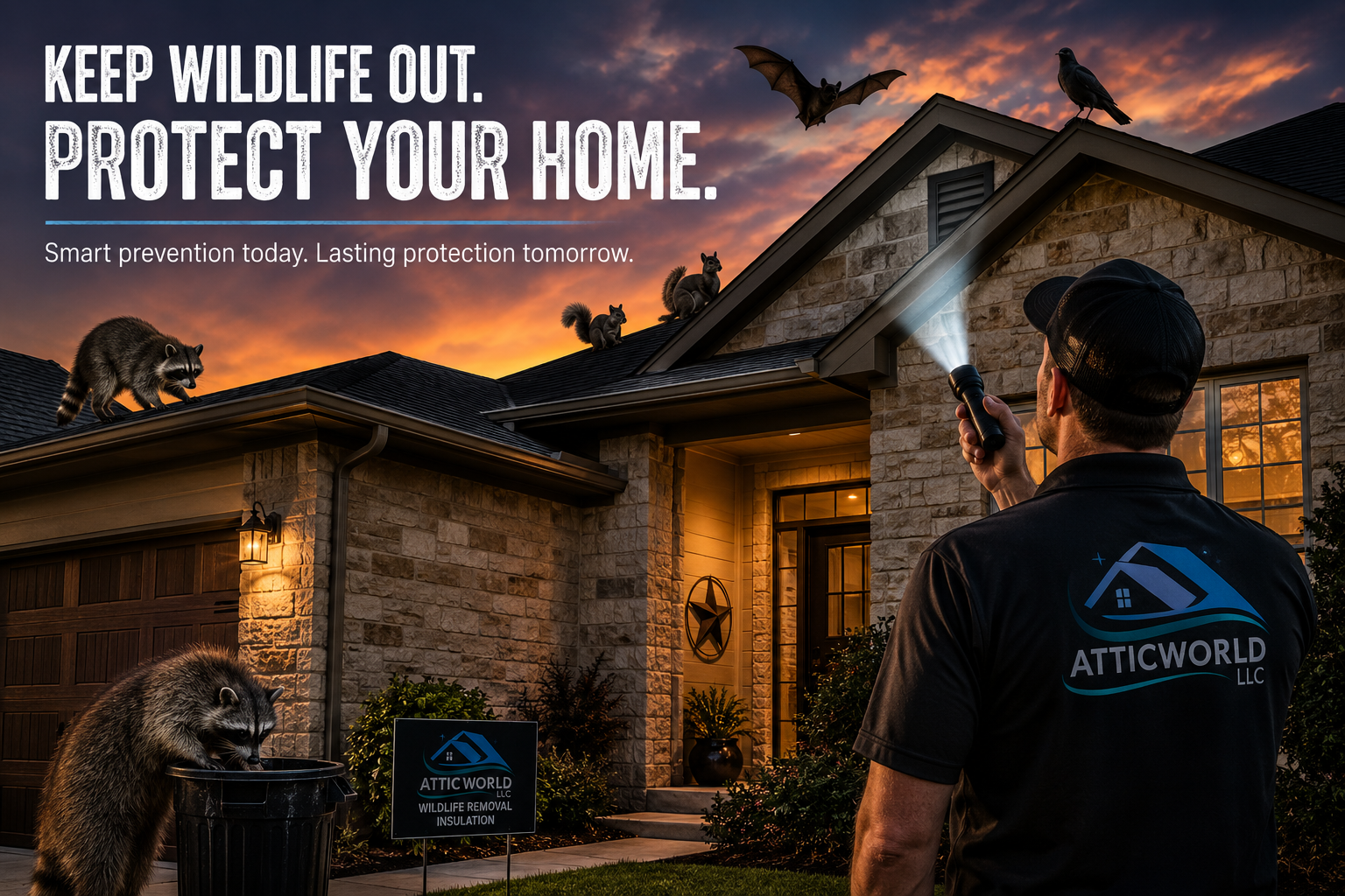 preventative measures to protect your home from wildlife