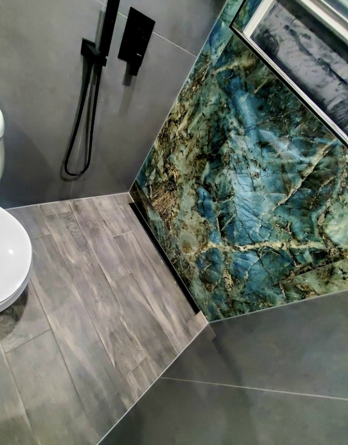 Bathroom remodel project