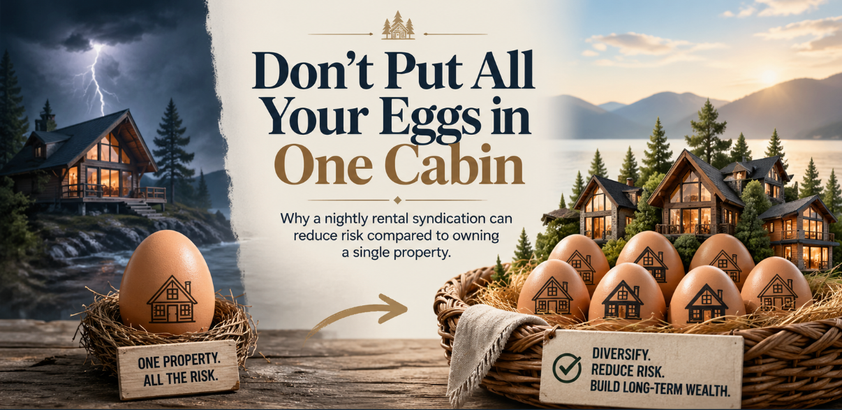 don't put all your eggs in one cabin