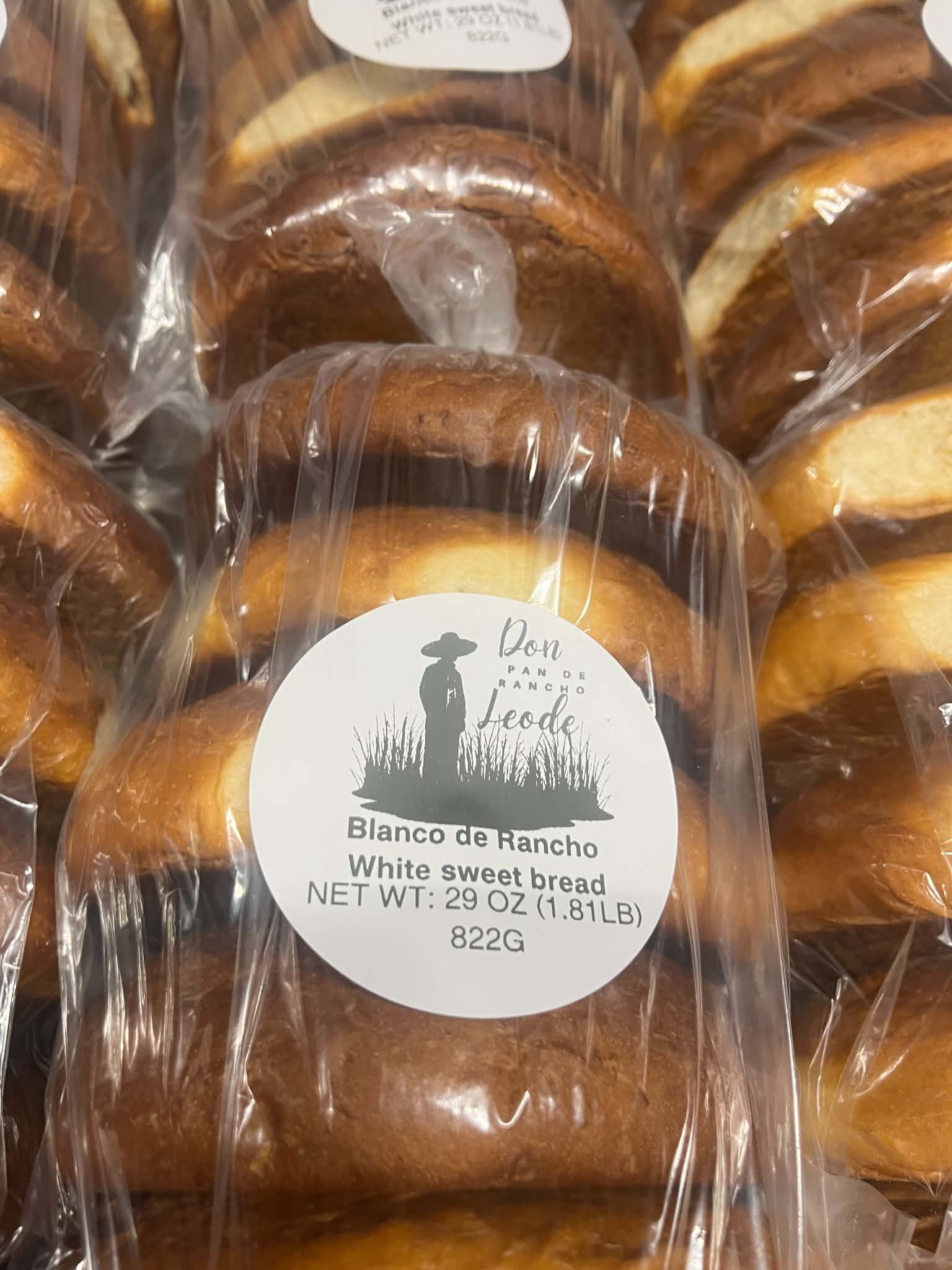 Producto de Pan de Rancho Don Leode