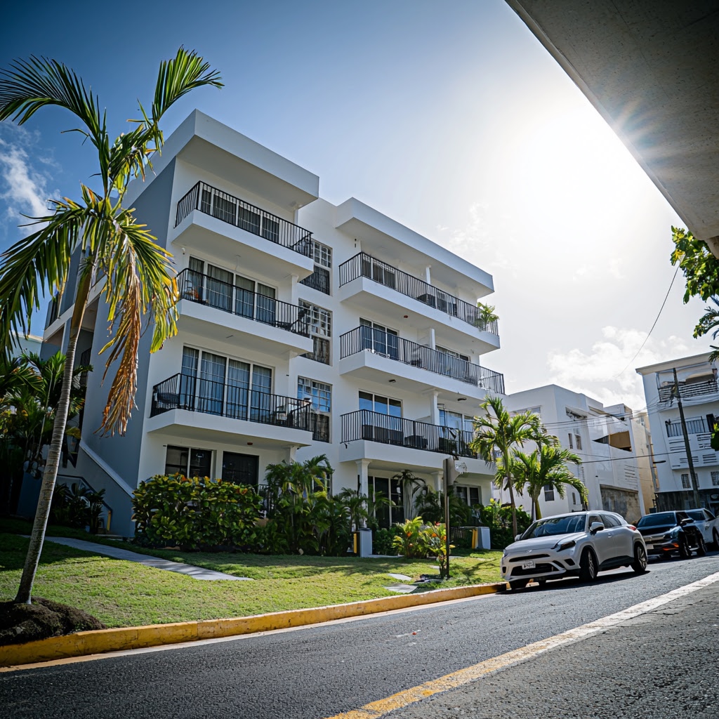 wide shot of puerto rico construction wide shot of puerto rico construction