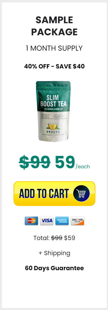 Slim Boost Tea Offer 3