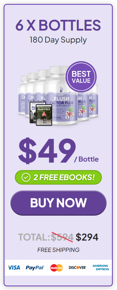 Flush Factor Plus Buy Six Bottles