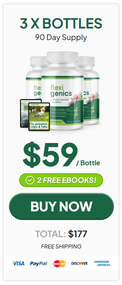 Flexigenics Buy Three Bottles