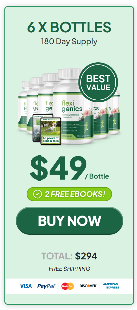 Flexigenics Buy Six Bottles