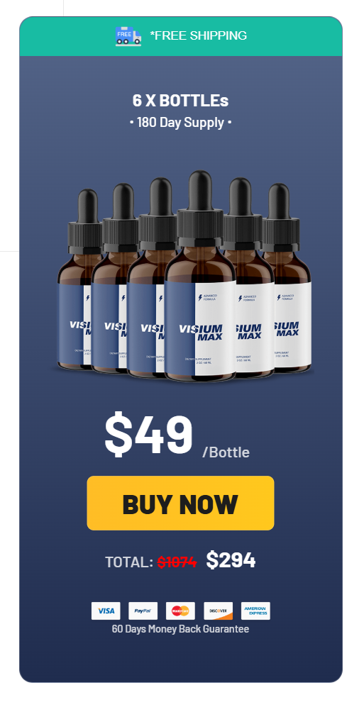 Visium Max Buy Three Bottles