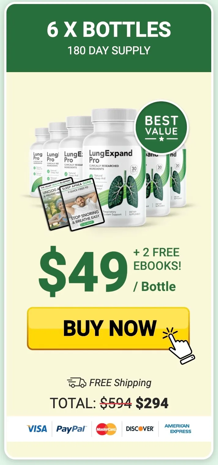 Lung Restore Buy Six Bottles