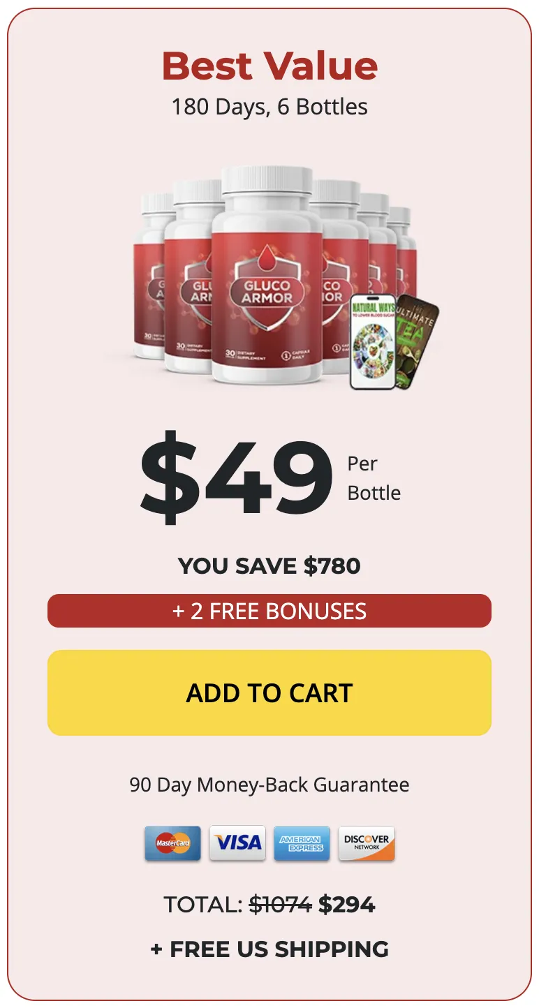 BioSteady Buy Six Bottles