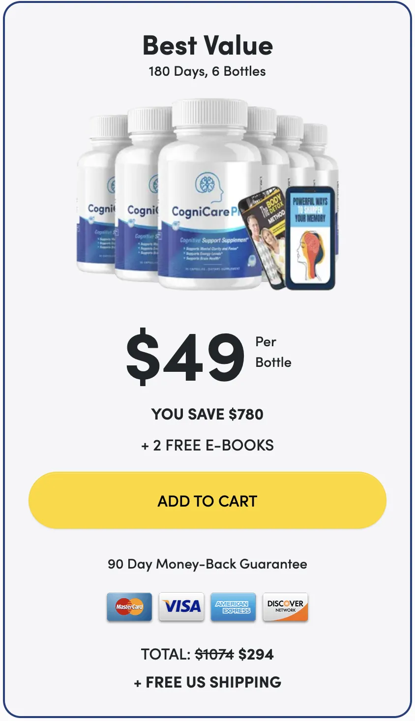 CogniHoney Buy Six Bottles