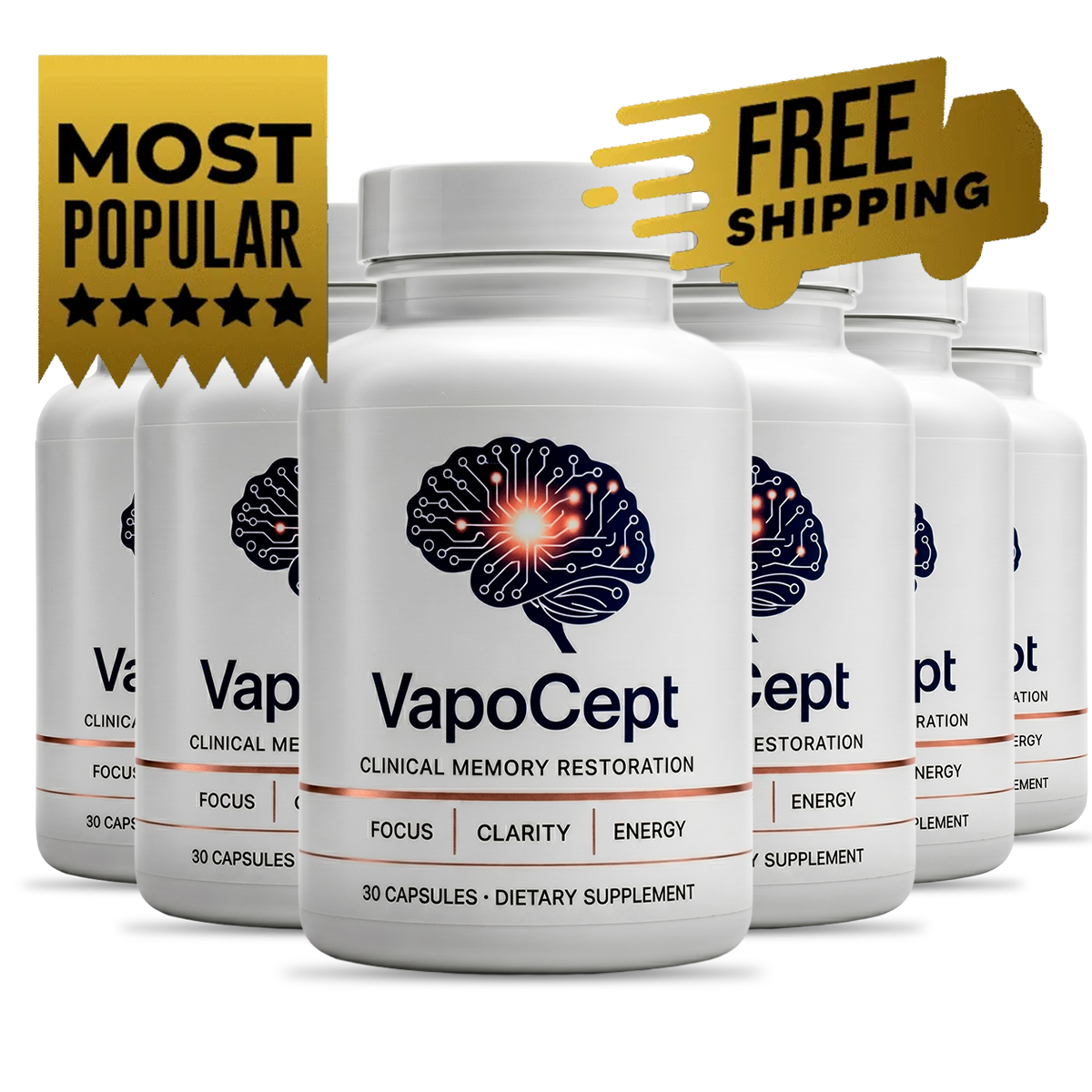 VapoCept Six Bottles