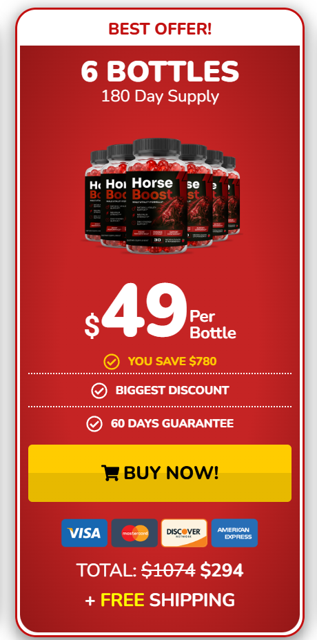 Honey Boost Buy Six Bottles