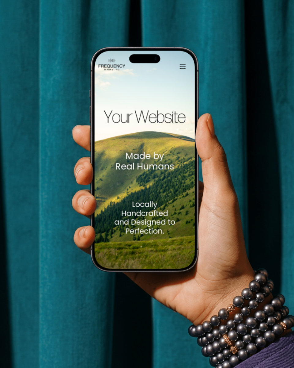 Custom mobile website design created by Frequency Marketing for small businesses in Joplin, Missouri.
