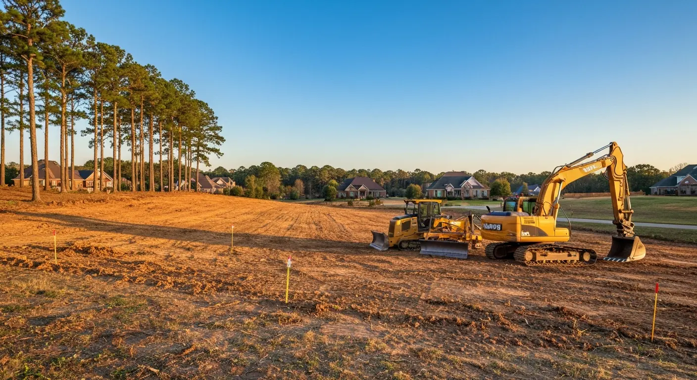 Land clearing site