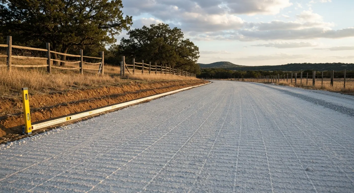 Grading and road work