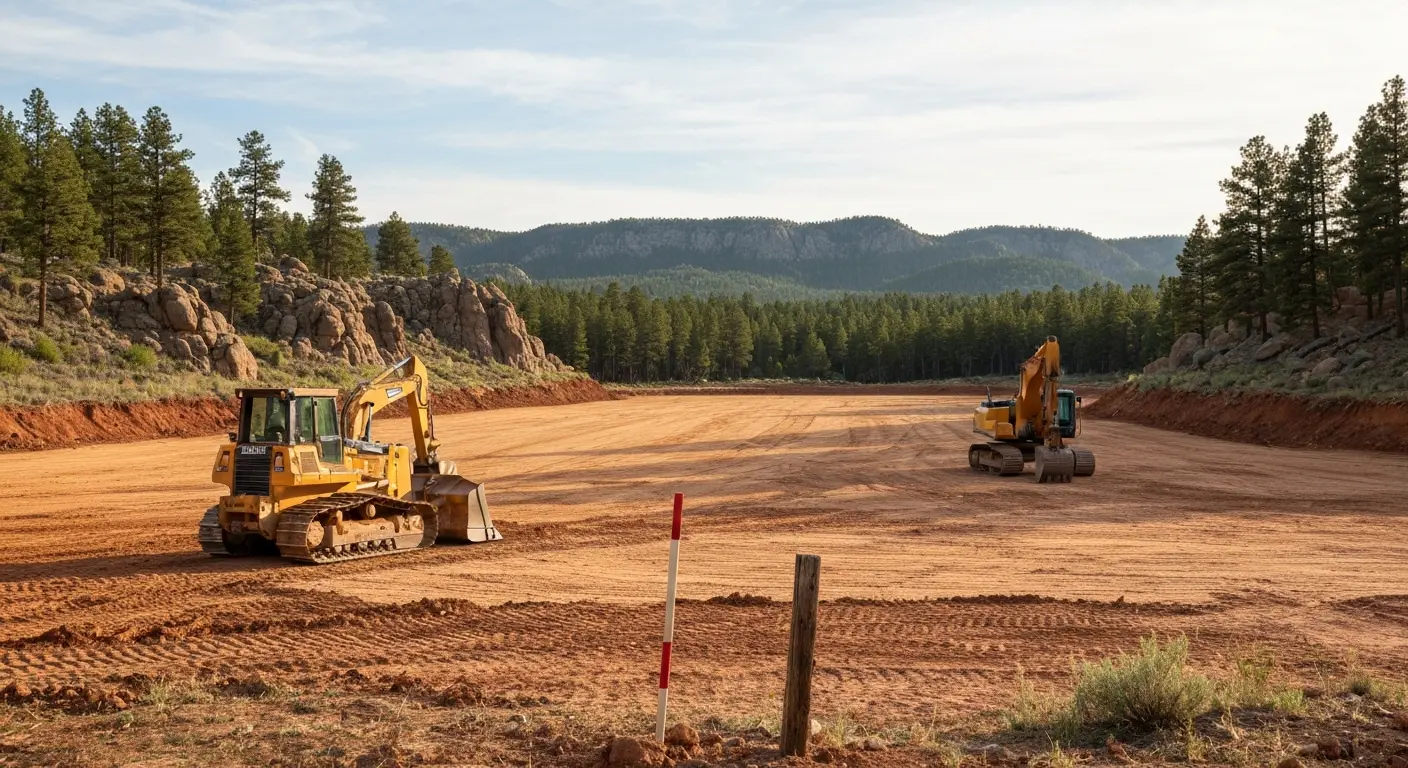 Land clearing and site development project