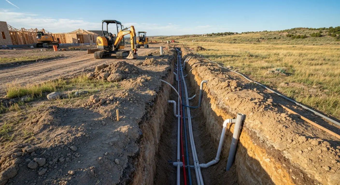 Utility trenching and installation Rapid City