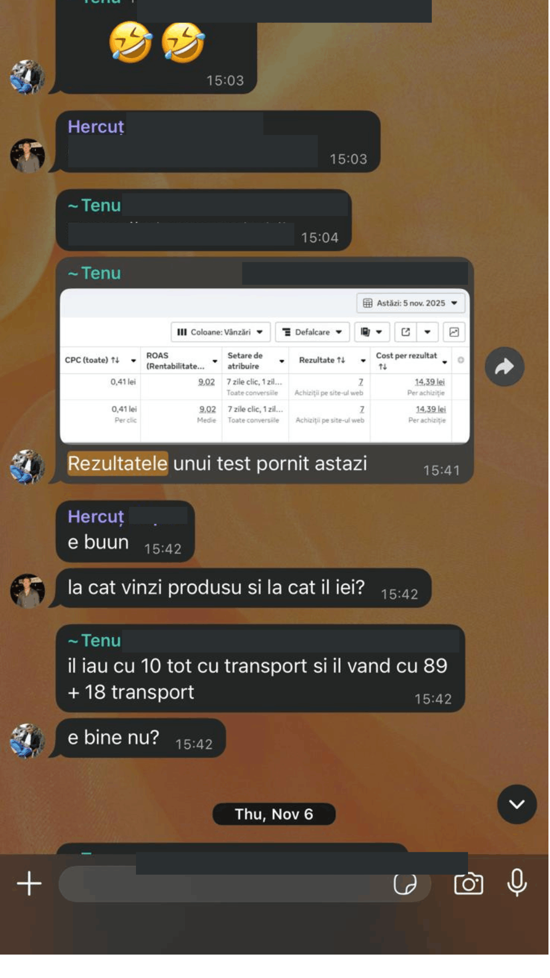 Recenzie client 3