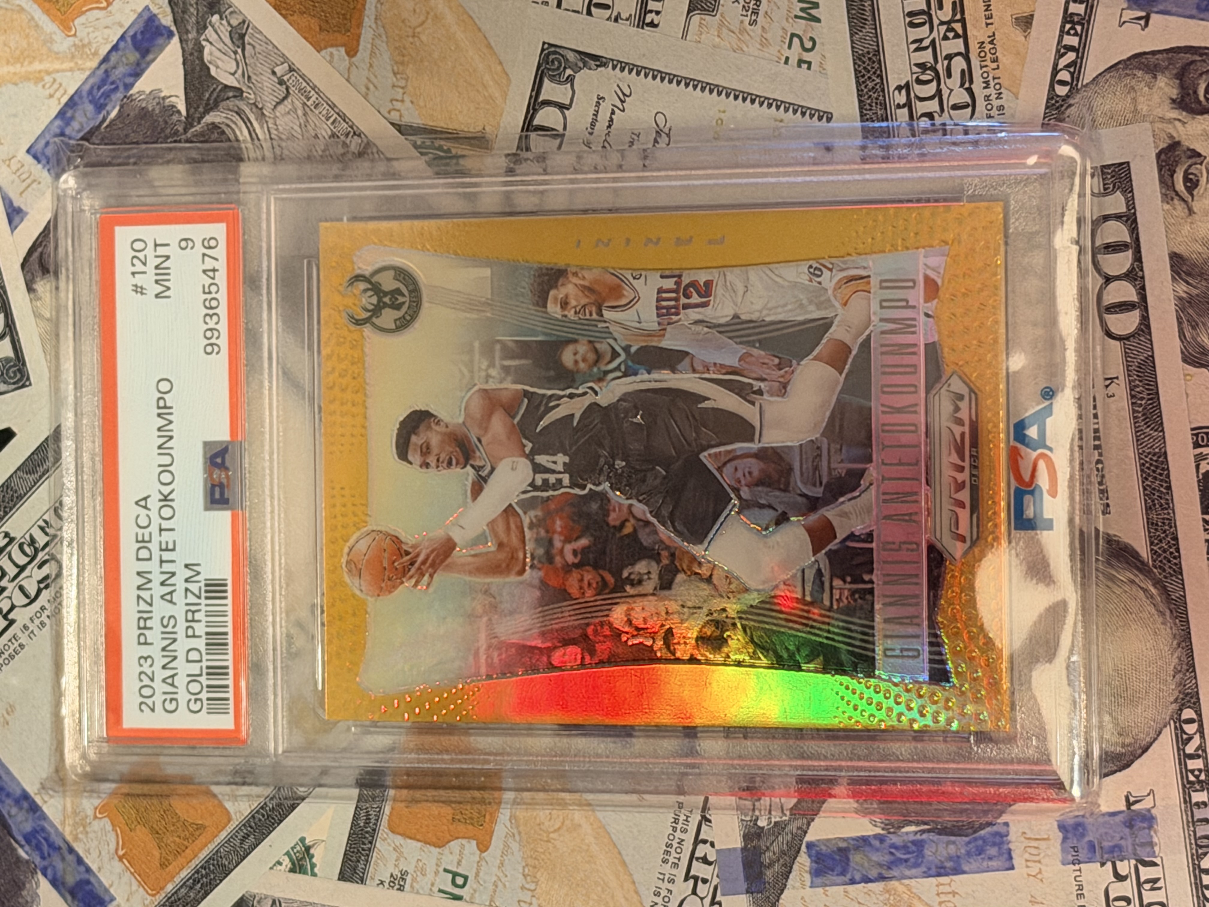 Graded sports card from Tilted Sports Cards