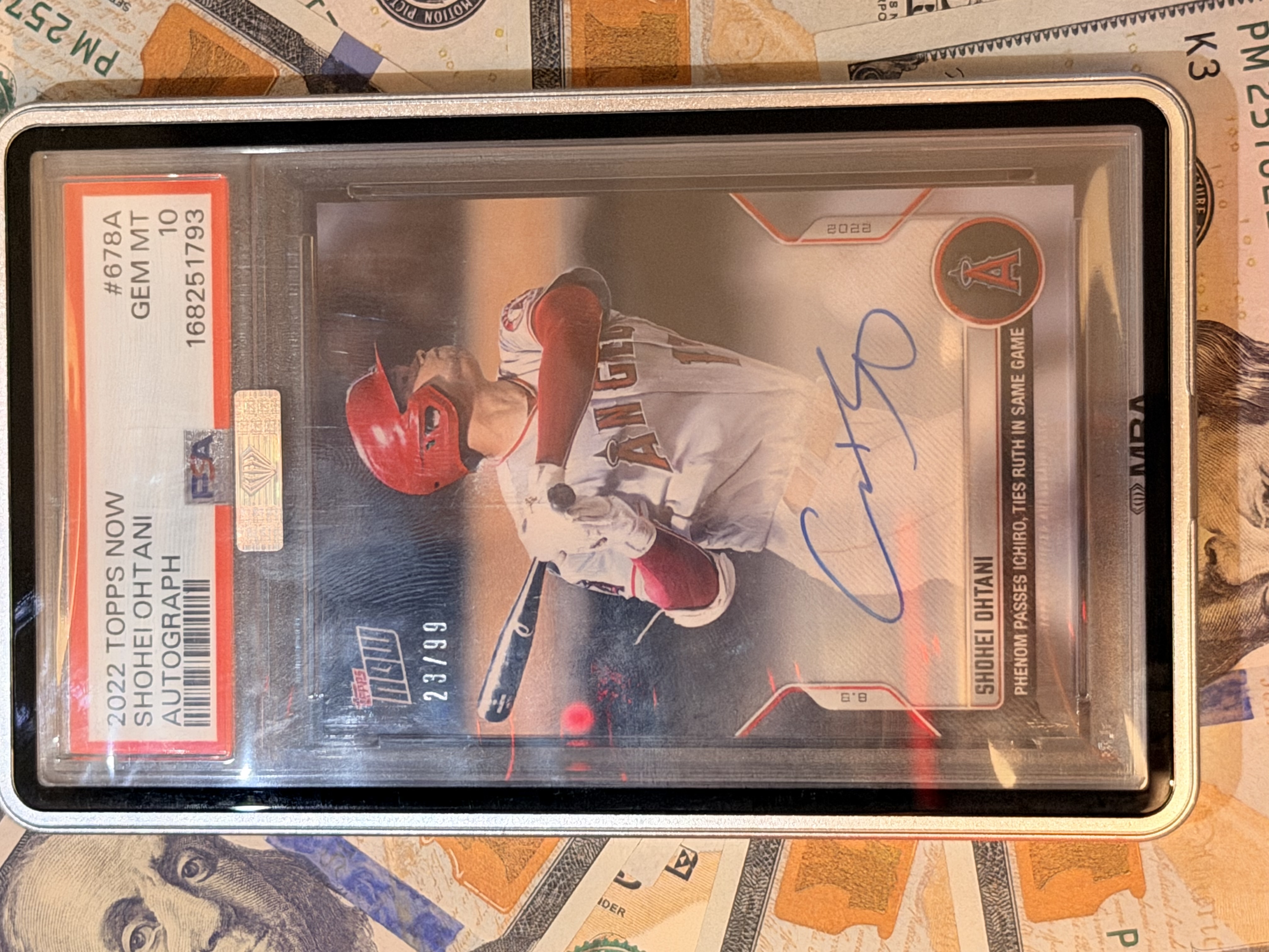 Sports card example Tilted Sports Cards is looking to buy in Orange County California