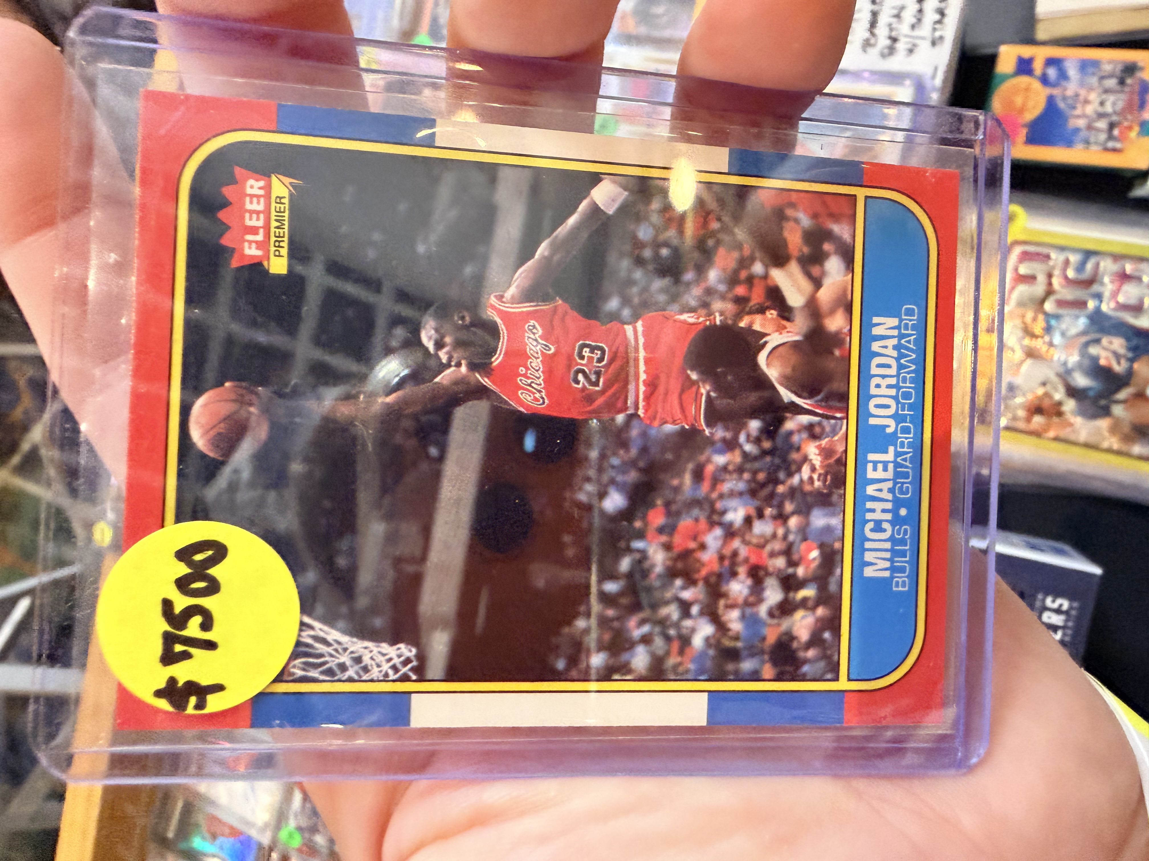 Sports card example Tilted Sports Cards is looking to buy in Orange County California