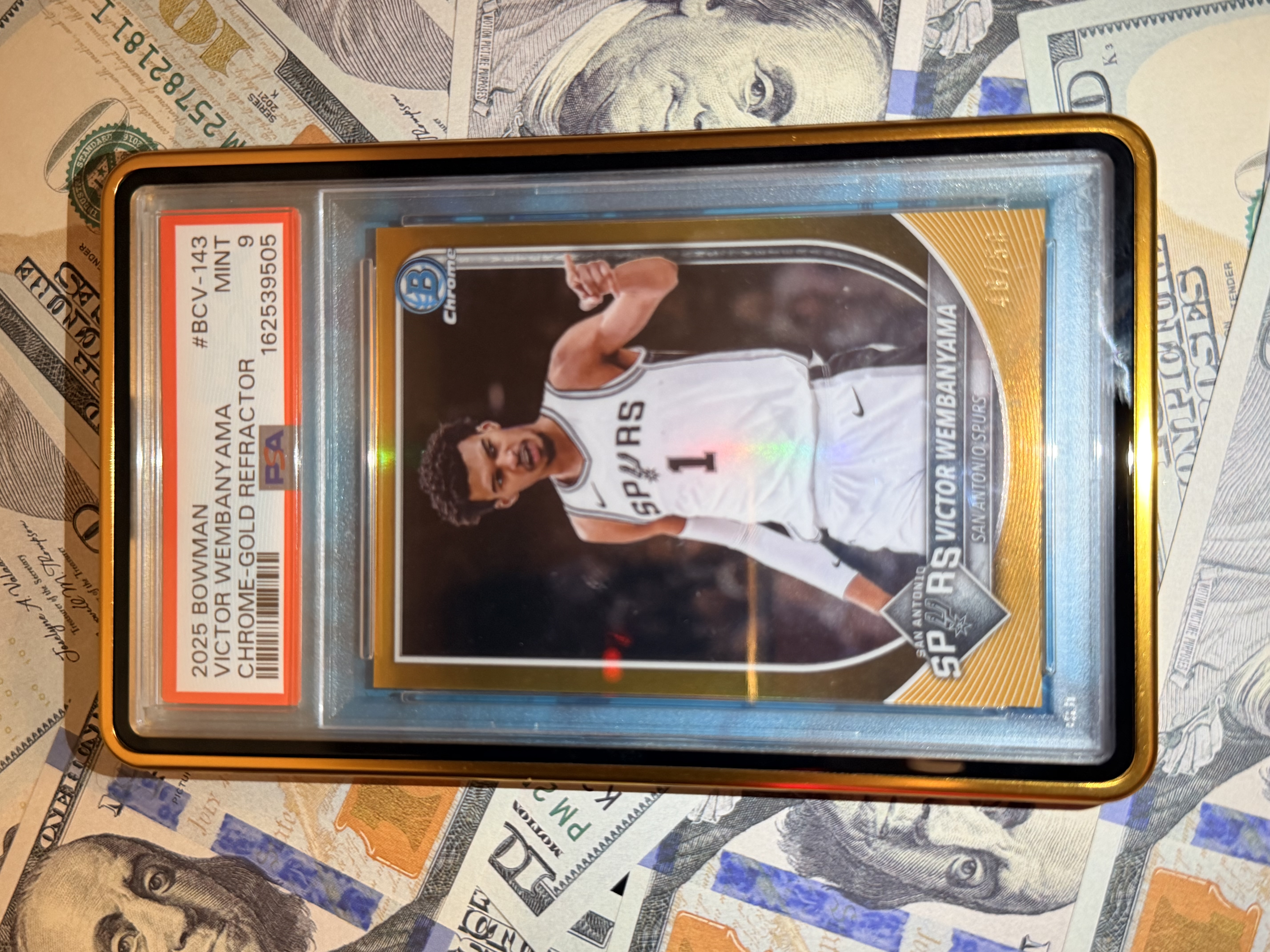Sports card recently purchased by Tilted Sports Cards in Orange County California