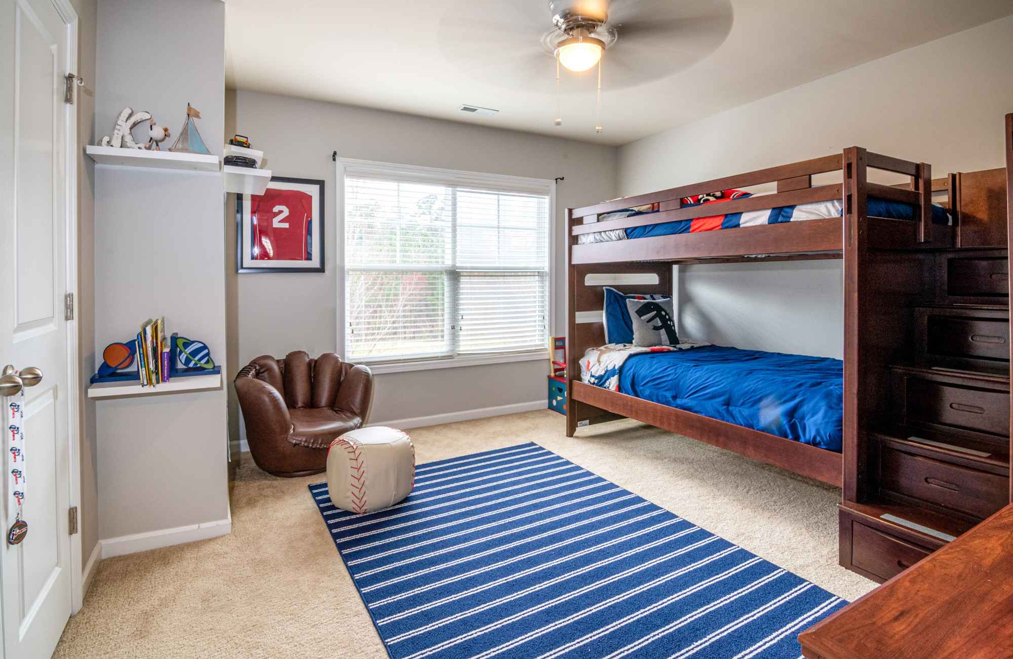 straighten-up-homes-el-segundo-ca-organizing-kids-rooms-sports-theme-bedroom-bunk-beds-shelves-blue-rug-baseball-glove-chair-thoughtful straighten-up-homes-el-segundo-ca-organizing-kids-rooms-sports-theme-bedroom-bunk-beds-shelves-blue-rug-baseball-glove-chair-thoughtful