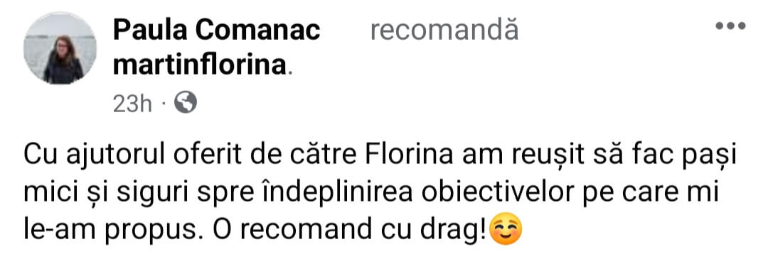 Recenzie scrisă client FHT