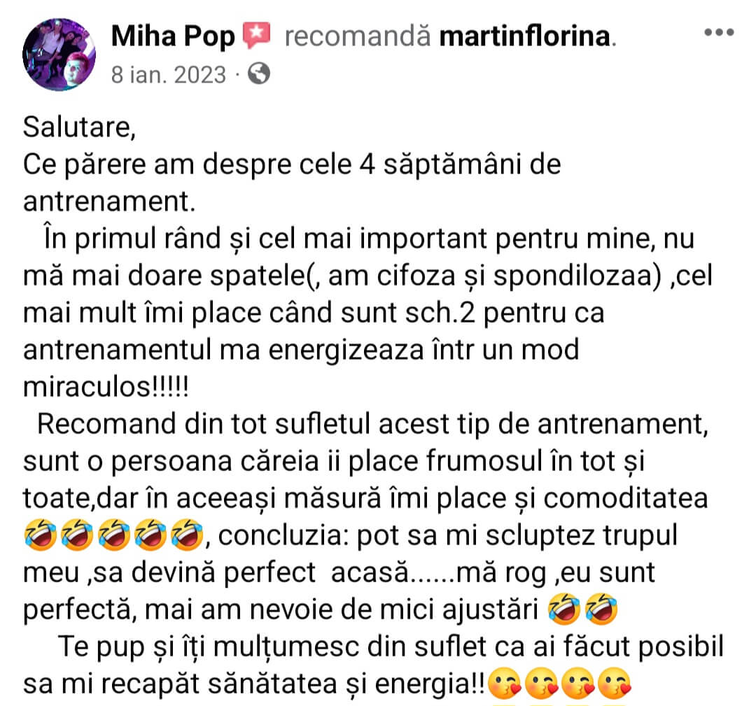 Recenzie scrisă client FHT