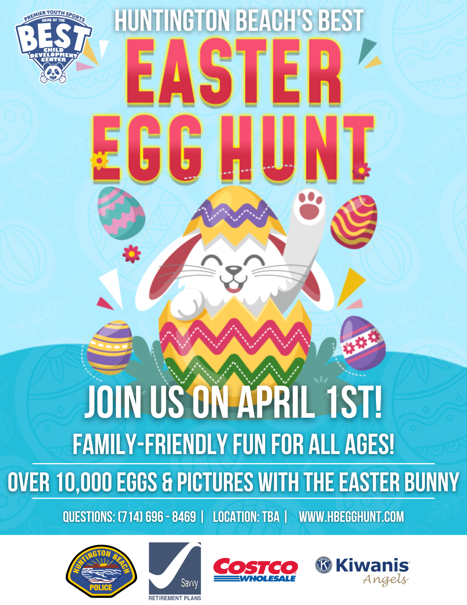 The Best Egg Hunt in Huntington Beach!!