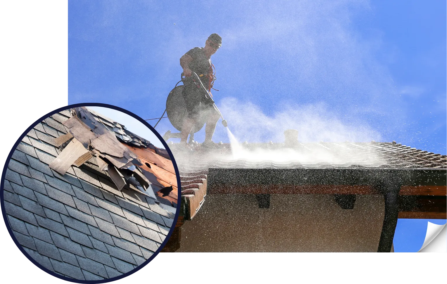 roof restoration melbourne pressure cleaning roof before repair and restoration