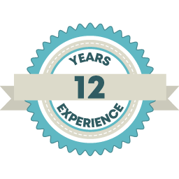 Years of experience badge