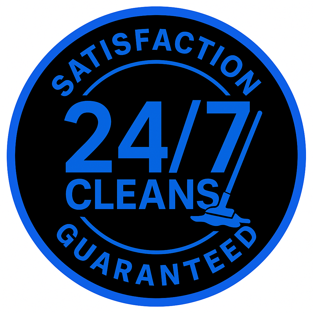 100% Satisfaction Guarantee 247 Cleans