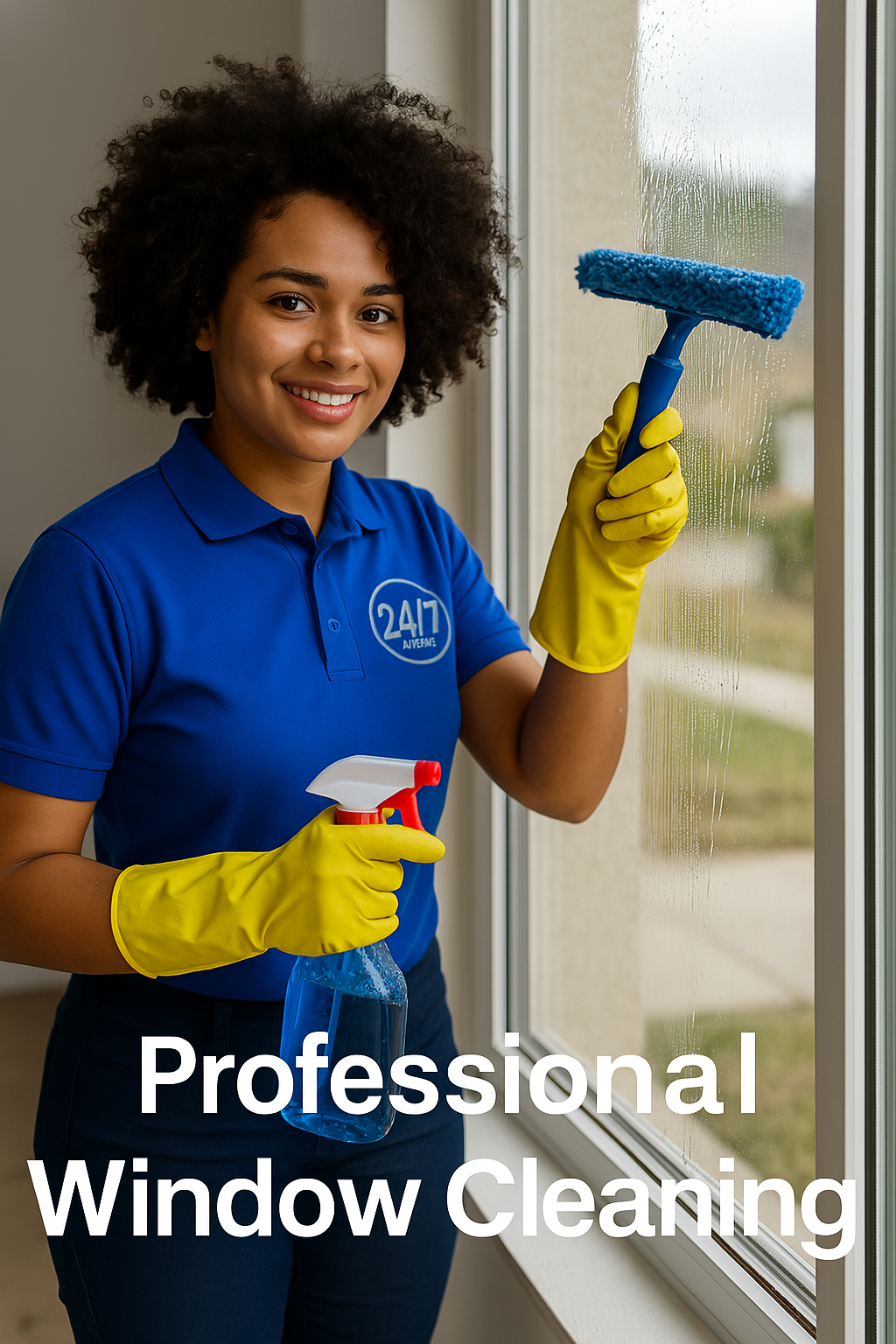 Professional Window cleaner