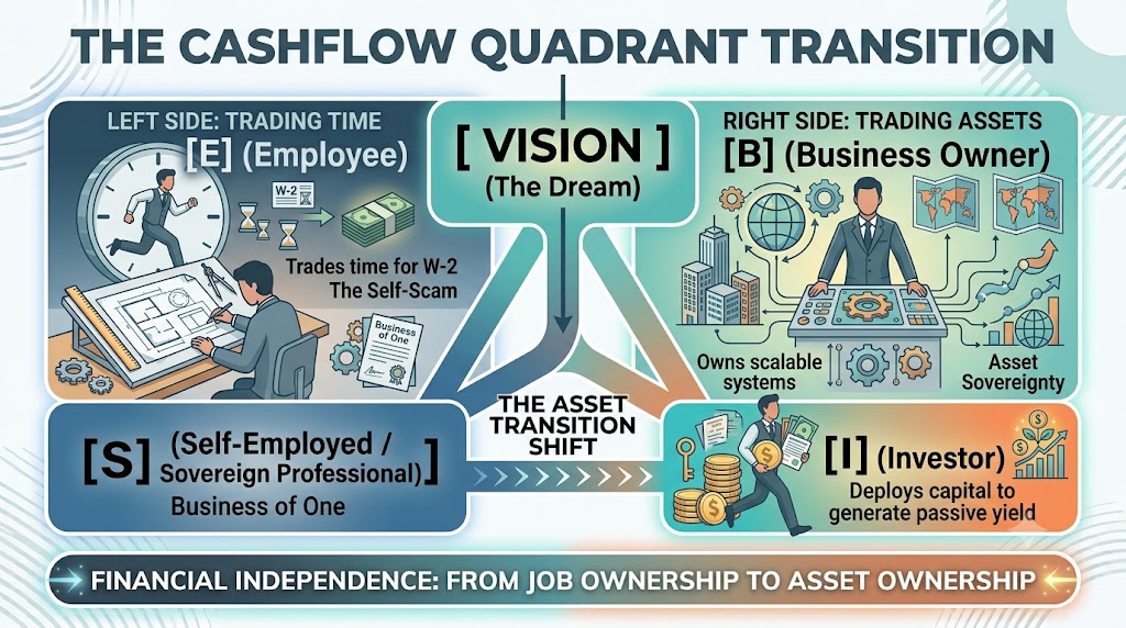 Cashflow Quadrant Transition Cashflow Quadrant Transition