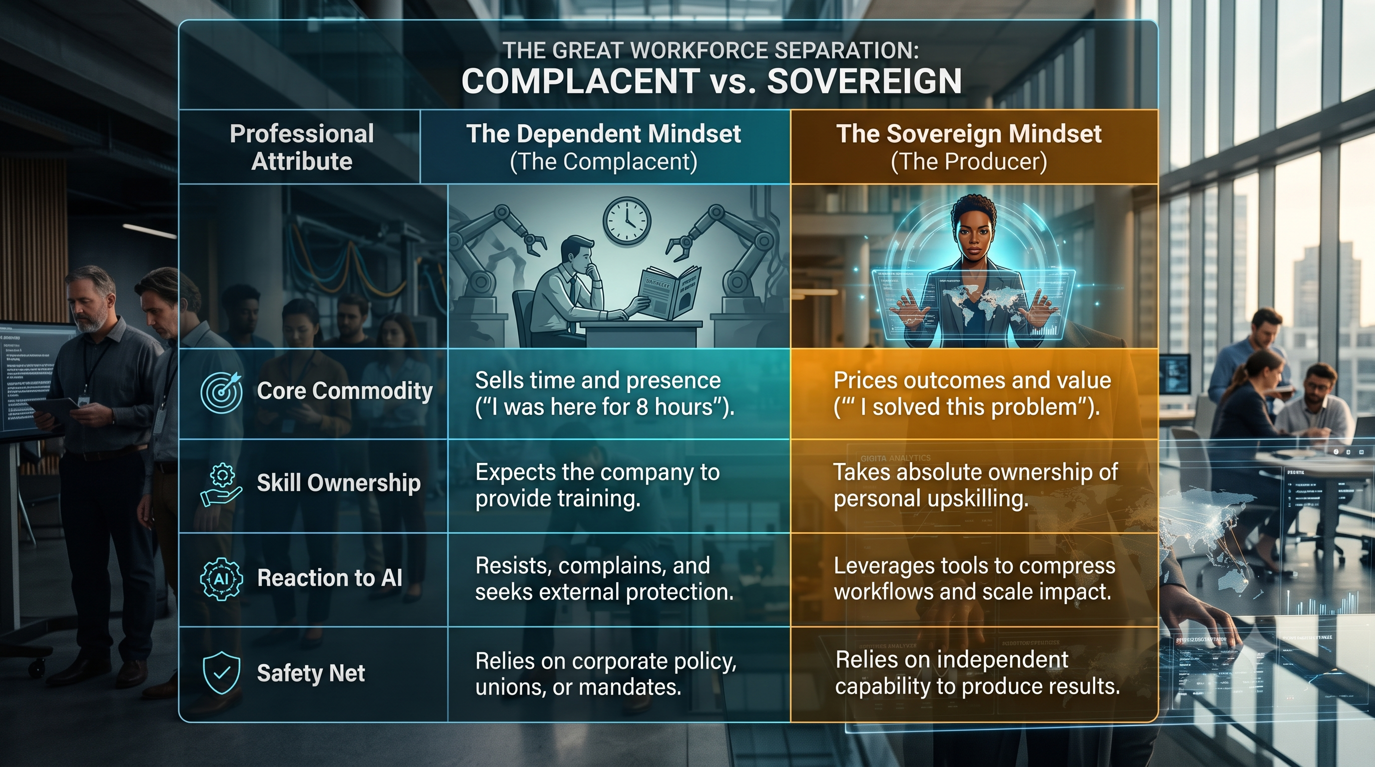 The Great Workforce Separation