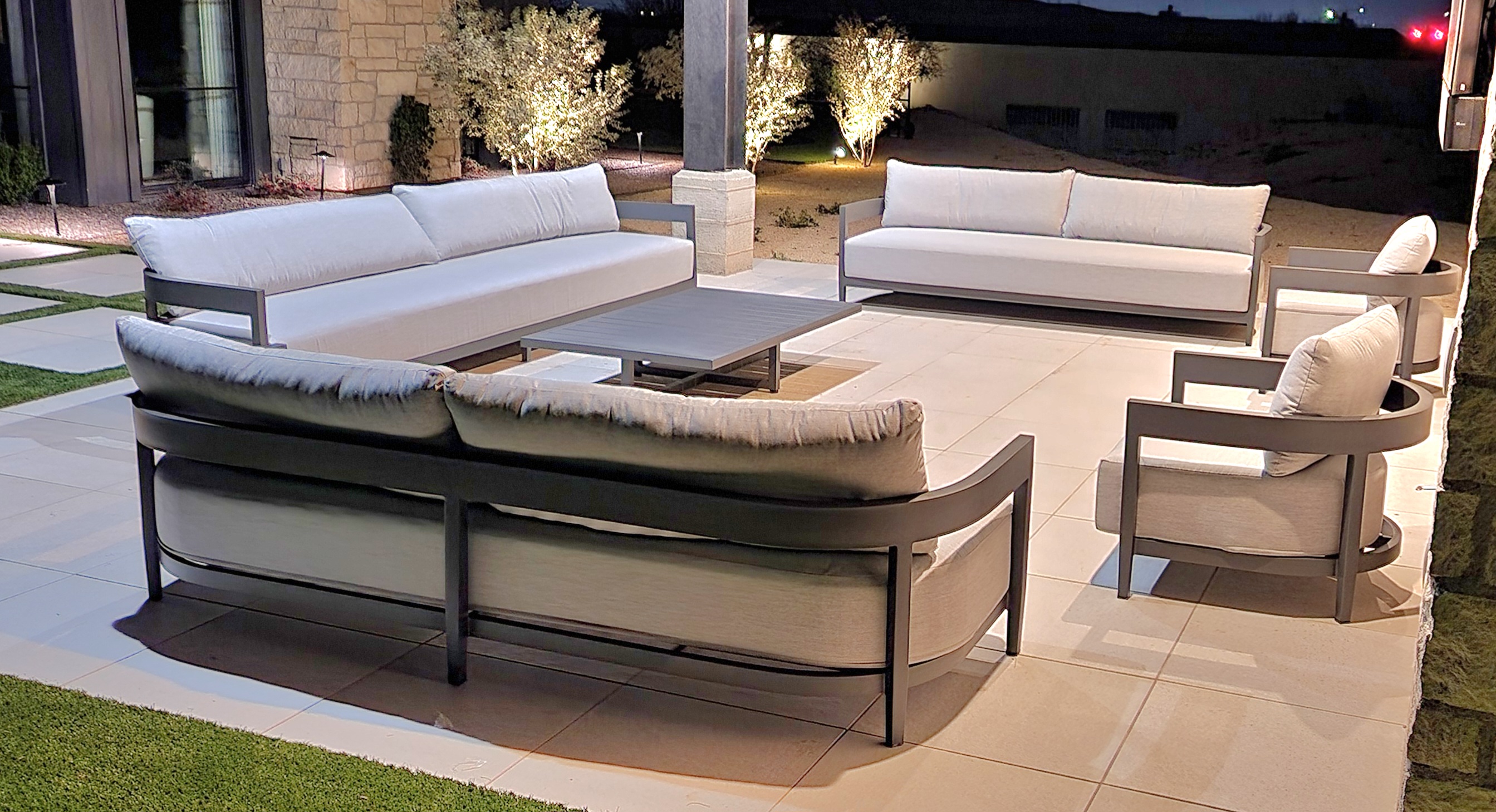 Commercial iron furniture