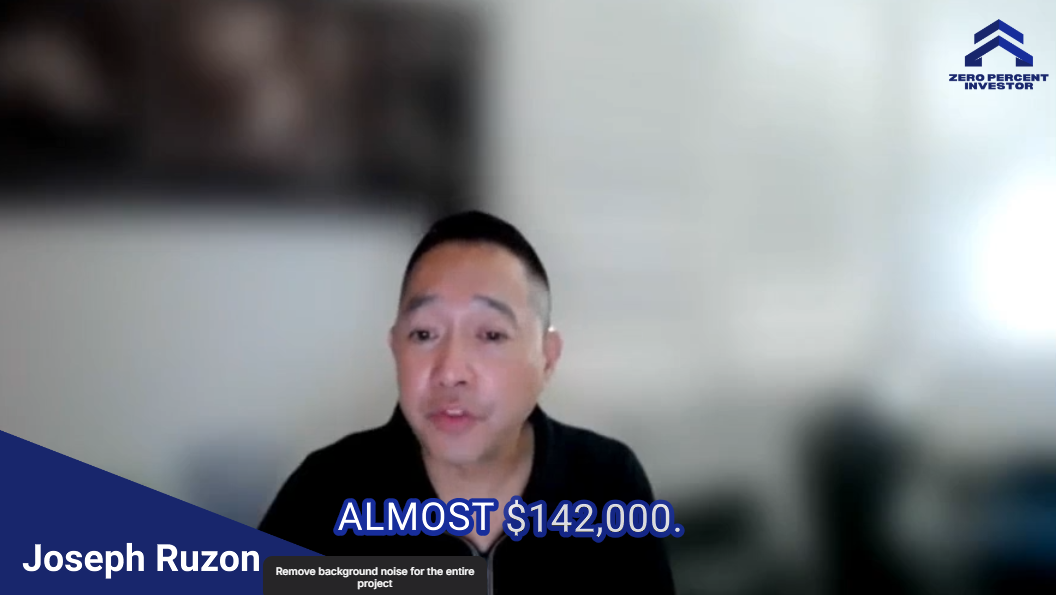 Joe Ruzon testimonial