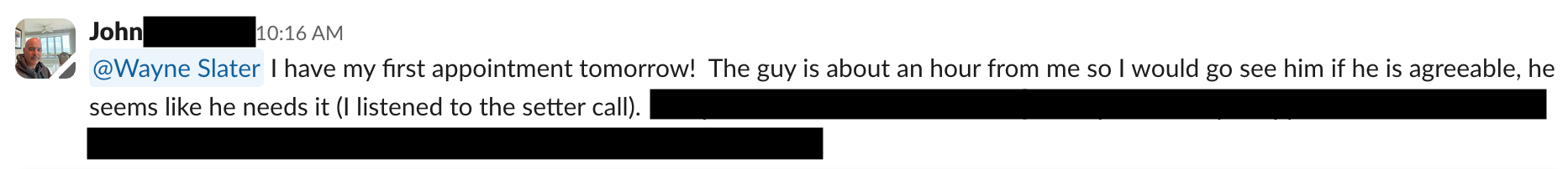 Client quote