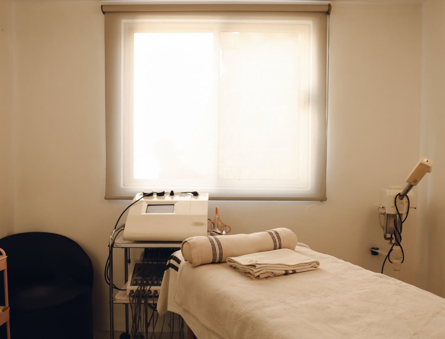 Cabina de tratamientos corporales en Iduna Skin Care