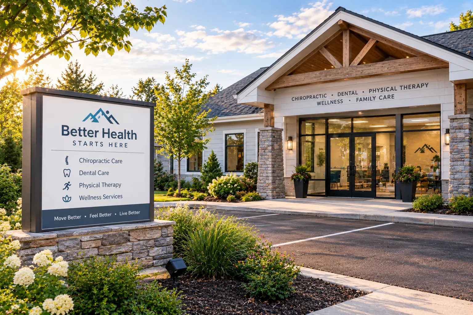 New England health and wellness practice representing chiropractors, dentists, therapists and local healthcare professionals.