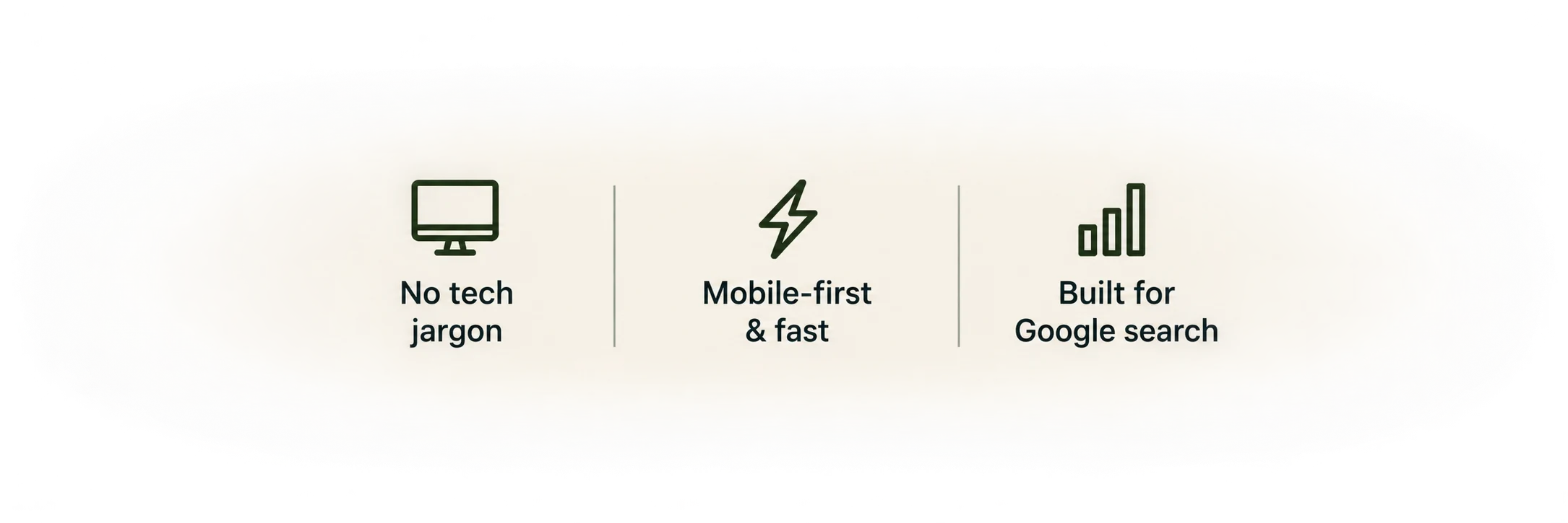 Mobile-first small business website design built for fast performance and Google search visibility by Live Free Software.