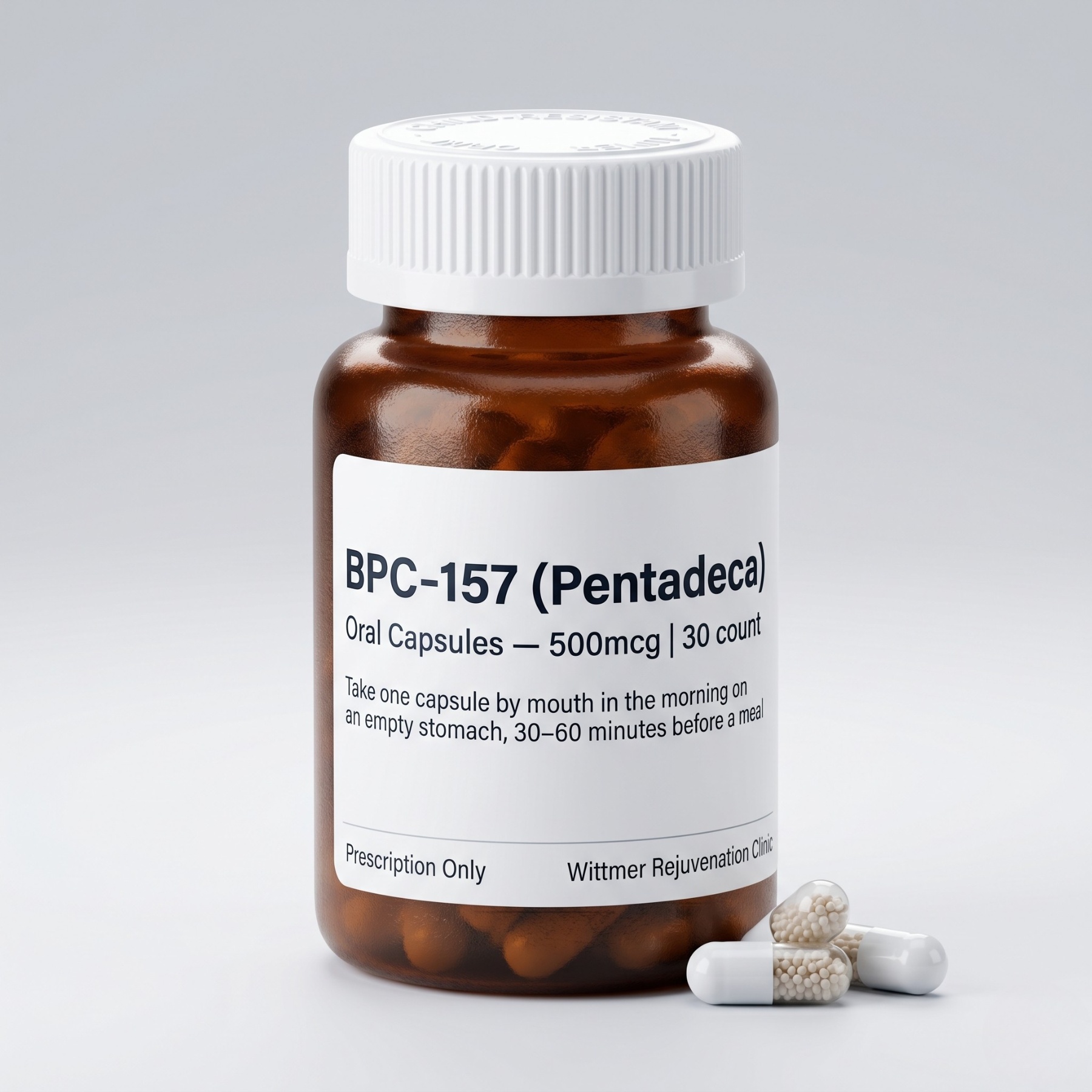 BPC-157 (Pentadeca) Capsules 500mcg 30ct