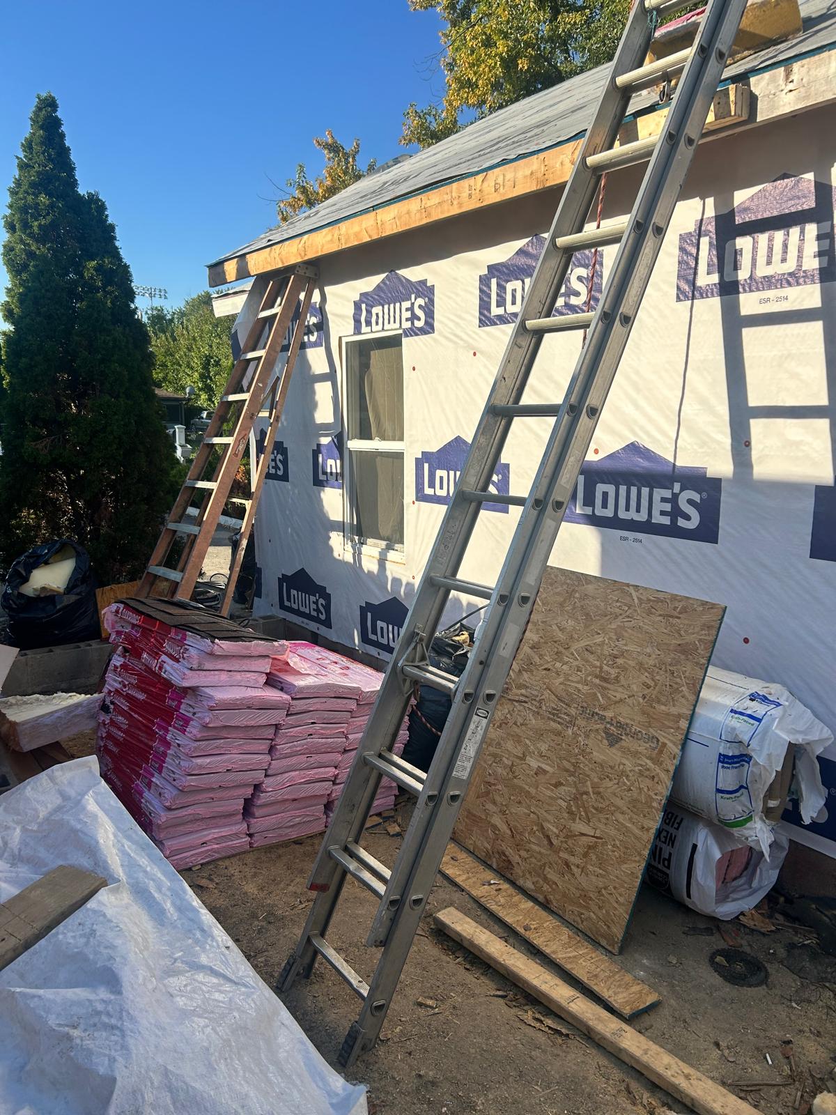 M&B Painting and Construction project photo in Greenwood IN — drywall repair and installation