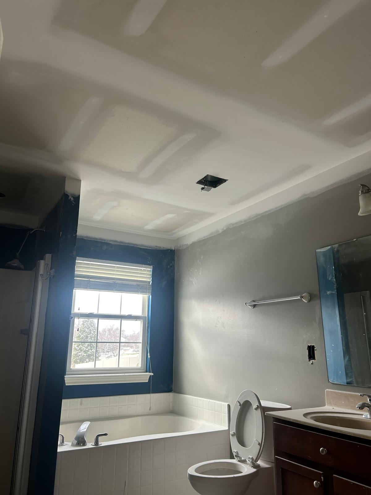 M&B Painting and Construction project photo in Greenwood IN — ceiling texture and popcorn removal