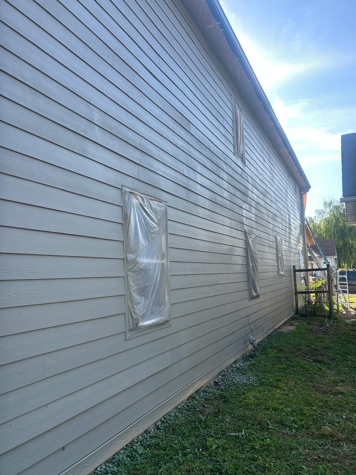 M&B Painting and Construction project photo in Fishers IN — luxury vinyl plank and hardwood flooring