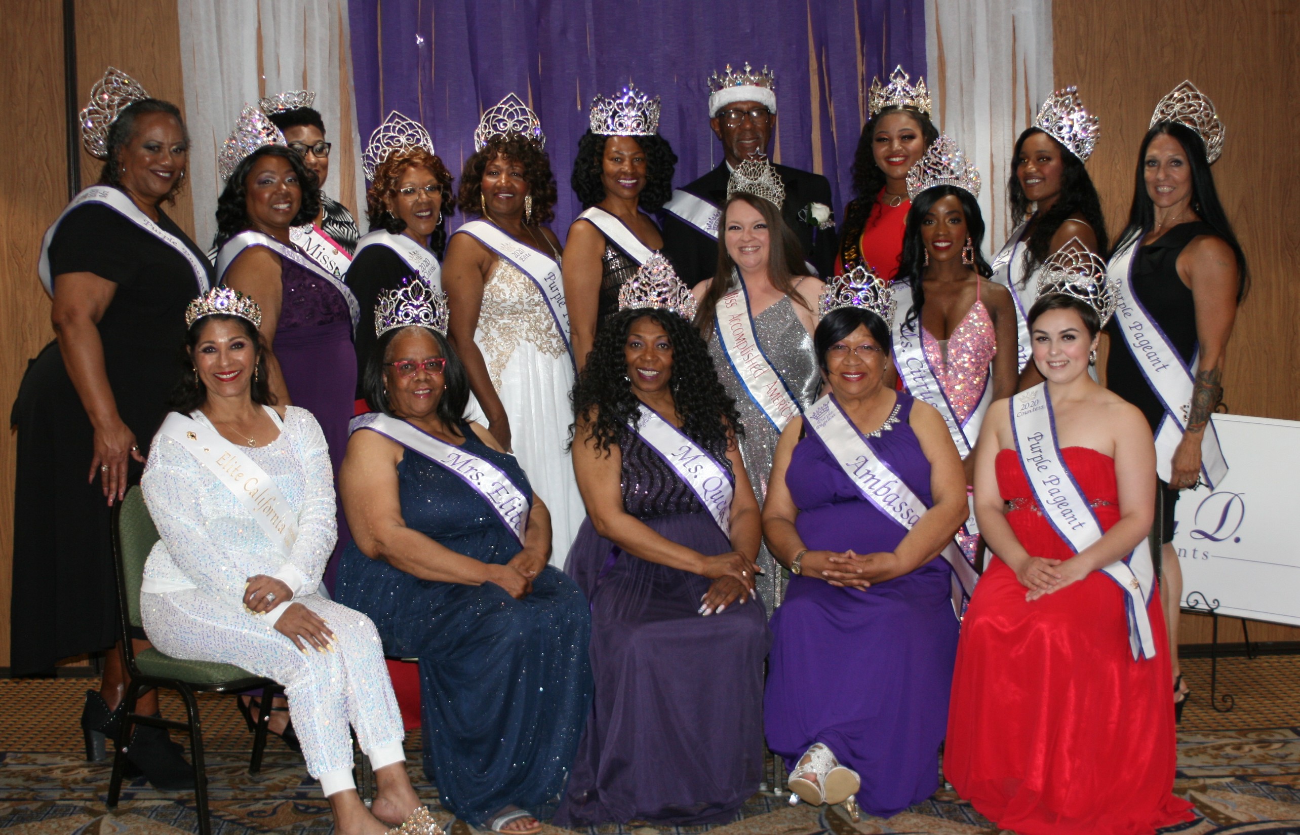 Community members connecting at an event
