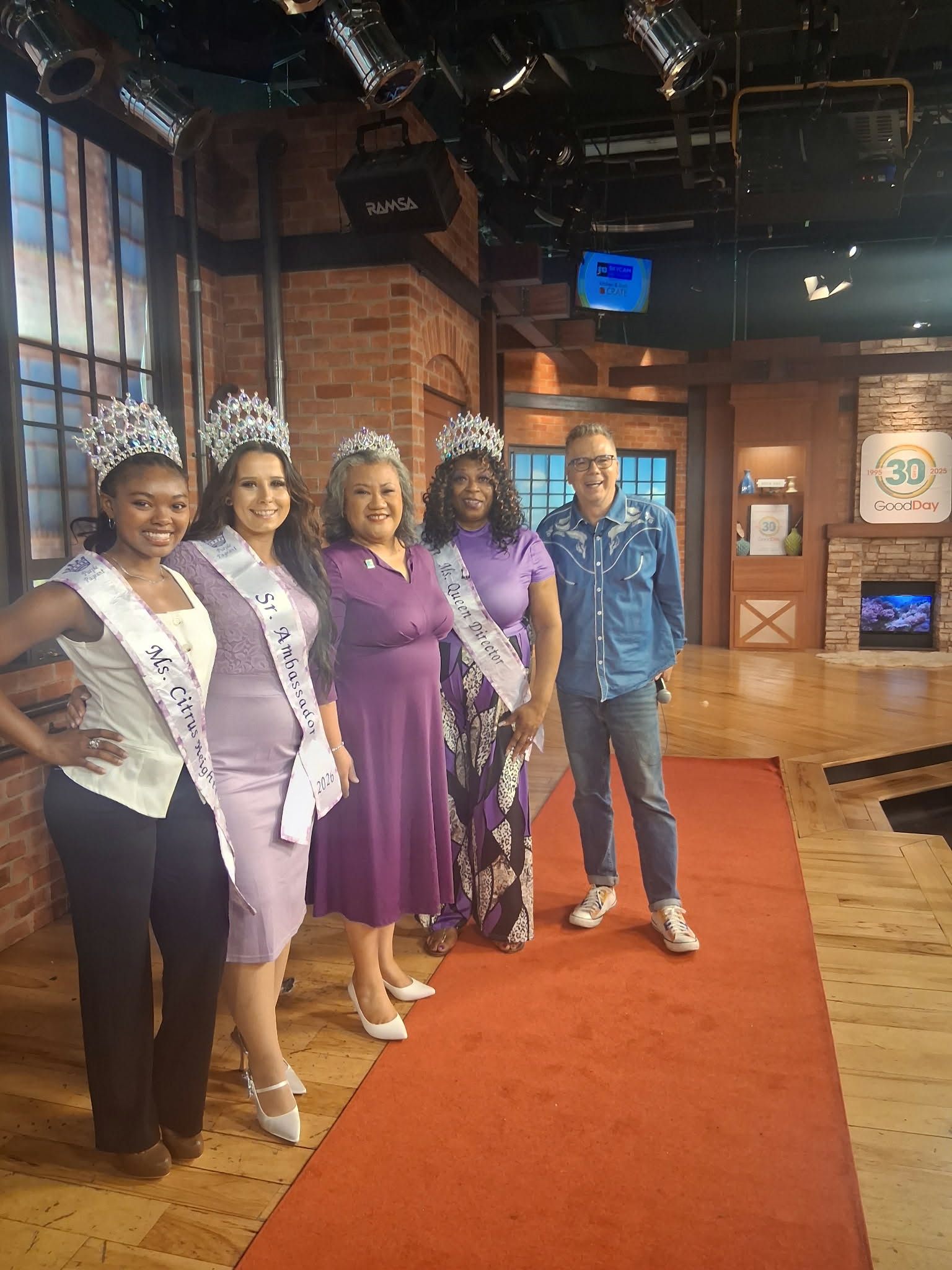 Good Day Sacramento interview with Purple Pageant