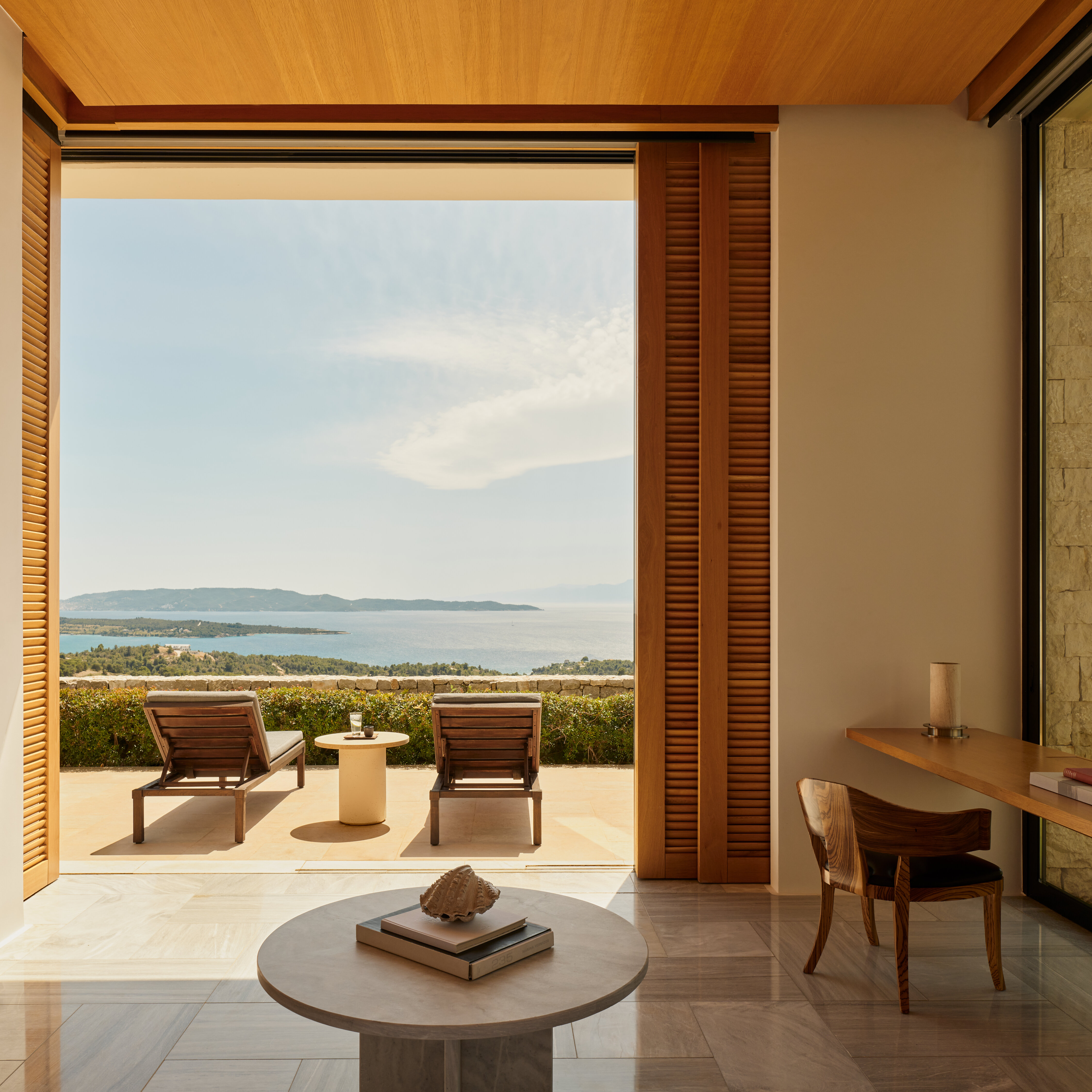 Aman minimalist luxury architecture and pool