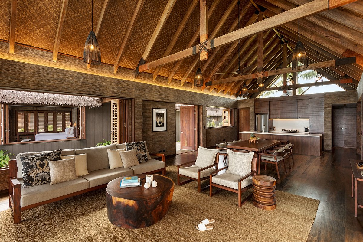 Six Senses luxury villa bedroom and private retreat